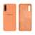 Capinha Celular Galaxy A50/A30S Silicone Cover Aveludado Pessego