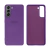 Capinha Celular Galaxy S21 Silicone Cover Aveludado Roxo