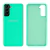 Capinha Celular Galaxy S21 Plus Silicone Relevo Câmera Verde Água