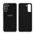 Capinha Celular Galaxy S21 Silicone Cover Aveludado Preto