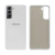 Capinha Celular Galaxy S21 Silicone Cover Aveludado Branco