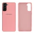 Capinha Celular Galaxy S21 Plus Silicone Relevo Câmera Rosa chiclete