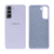 Capinha Celular Galaxy S21 Silicone Cover Aveludado Lilás