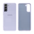 Capinha Celular Galaxy S21 Silicone Cover Aveludado Lilás