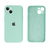 Capinha Celular iPhone 14 Silicone Aveludado com Proteção Câmera