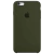Capinha Celular iPhone 6 Plus / 6S Plus Silicone Cover Verde Militar