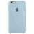 Capinha Celular iPhone 6 Plus / 6S Plus Silicone Cover Azul Bebê