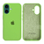 Capinha para iPhone 16 Plus em Silicone com Interior Aveludado - loja online
