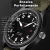 Pulseira Para Relógio IWC Top Gun Nylon Preta 22mm
