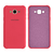 Capinha Celular Galaxy J7 NEO Silicone Cover Aveludado Rosa Neon
