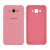 Capinha Celular Galaxy J7 NEO Silicone Cover Aveludado Rosa chiclete