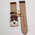 Pulseira Para Mont Blanc Couro Marrom Com Fivela Prata 24mm - Capinhas e Acessórios para Celulares e Smartwatches | GCM Importados