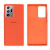 Capinha Celular Galaxy Note 20 Ultra Silicone Cover Aveludado Laranja