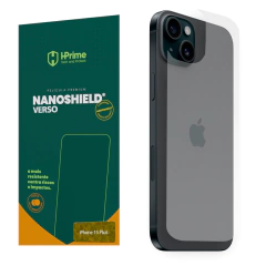 Película Traseira para iPhone 15 Plus NanoShield Fosca HPrime