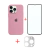Kit Capinha Celular + Película de Tela + Película de Câmera para iPhone 13 Pro Max - Capinhas e Acessórios para Celulares e Smartwatches | GCM Importados