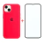 Capa Silicone Compatível Com iPhone 13 Mini + Película 3D - loja online
