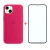 Imagem do Capa Silicone Compatível Com iPhone 13 Mini + Película 3D