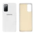 Capinha Celular Galaxy S20 FE Silicone Cover Aveludado Branco