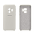 Capinha Celular Galaxy S9 Silicone Cover Aveludado Branco Antigo