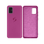 Capa Capinha Compatível com Galaxy A51 Silicone com Logo S Rosa Hisbisco