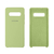 Capinha Celular para Galaxy S10 Silicone Cover Aveludado Verde Menta
