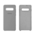 Capinha Celular para Galaxy S10 Silicone Cover Aveludado Cinza
