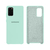 Capinha Celular Galaxy S20 Plus Silicone Aveludado Azul Céu