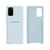 Capinha Celular Galaxy S20 Plus Silicone Aveludado Azul Bebê