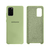 Capinha Celular Galaxy S20 Plus Silicone Aveludado Verde Menta