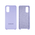 Capinha Celular Galaxy S20 Silicone Cover Aveludado Lilás