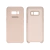 Capinha Celular Galaxy Galaxy S8 Silicone Cover Aveludado Rosa Areia