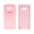 Capinha Celular Galaxy S8 Plus Silicone Cover Aveludado Rosa chiclete