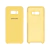 Capinha Celular Galaxy S8 Plus Silicone Cover Aveludado Amarelo