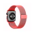 Case com Pulseira Milanese para Apple Watch 44mm - Vermelho na internet