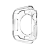 Case Bumper Transparente Protetor Compatível Com Apple Watch 38mm 40mm 42mm 44mm - loja online
