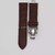 Pulseira Para Relógio Tissot Couro Marrom Com Fecho Deployant Prata 22mm - comprar online