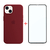 Imagem do Capa Silicone Compatível Com iPhone 13 Mini + Película 3D