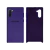 Capinha Celular Galaxy Note 10 Silicone Cover Aveludado Roxo
