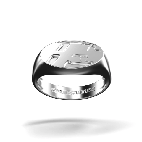 "HS" RING SILVER 925 - comprar online
