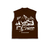 DEER SLEVELESS BROWN - comprar online
