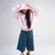 ZIPUP ROUND NECK PINK
