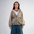 ZIP BOXY TAUPE