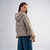 ZIP BOXY TAUPE - comprar online
