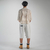 JUMBO SHORTS 3/4 CREAM - HYPESTYLE