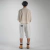 JUMBO SHORTS 3/4 CREAM - HYPESTYLE