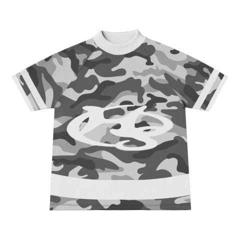 Mesh Camo Grey – Tee - comprar online