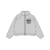 ZIPUP ROUND NECK GREY - comprar online