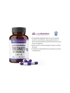 Treonato De Magnesio 500mg Labs Nutrition - Muscle World