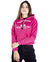 Blusa Moletom Feminina - Rosa