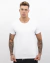 Camiseta Básica Lisa - Branco